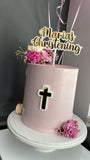 Custom Double Layered Cake Topper