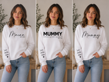 Mother's Day Sweaters - I wear my heart on my sleeve