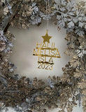 Family Name Christmas Tree Ornament