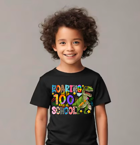 100 days of school t-shirts/jumpers