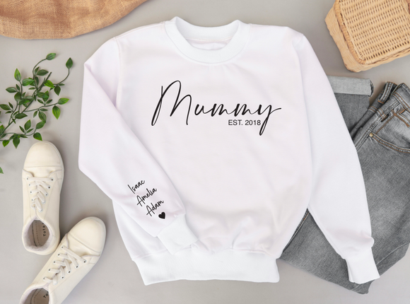 Mother's Day Sweaters - I wear my heart on my sleeve