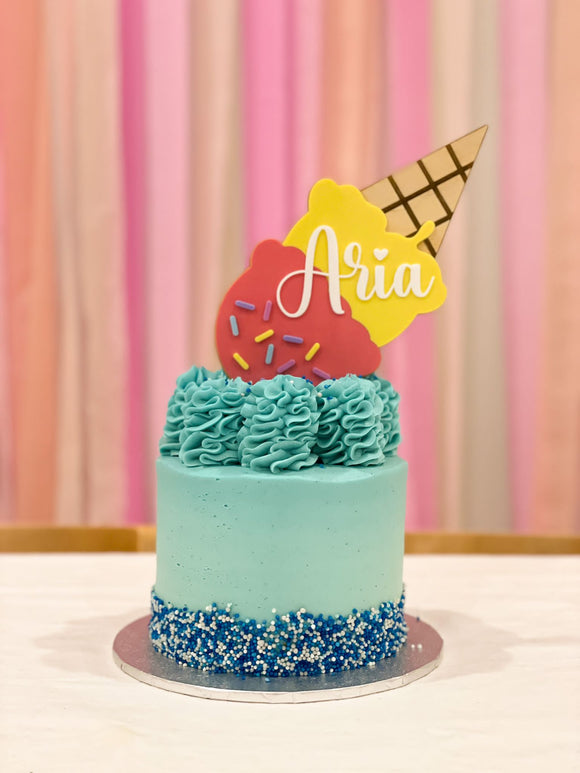 Ice-cream Cake Topper
