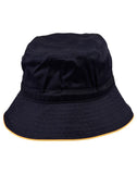H1033 SANDWICH BUCKET HAT WITH TOGGLE