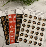 Custom Business Logo Stickers