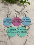 Appreciation Keyring - Midwife, Teacher, Nurse, Doctor