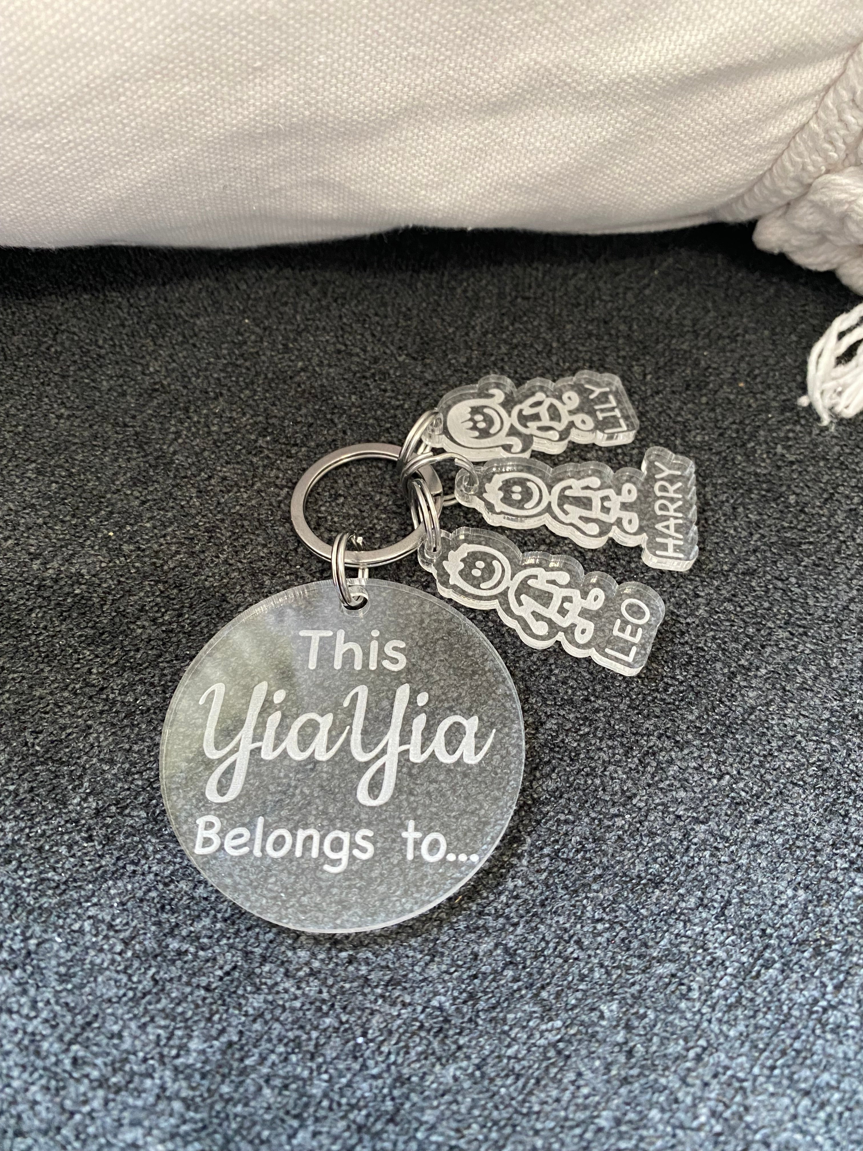 This "special person" belongs to.. Keyring