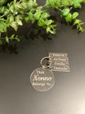 This "special person" belongs to.. Keyring