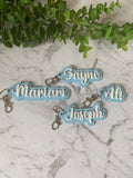 Acrylic Name Keyring
