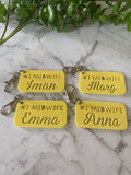 Appreciation Keyring - Midwife, Teacher, Nurse, Doctor