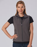 JK26 SOFTSHELL VEST LADIES'