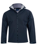 JK33 ASPEN SOFTSHELL HOOD JACKET MEN'S