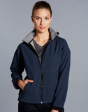 JK34 ASPEN SOFTSHELL HOOD JACKET LADIES'