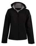 JK34 ASPEN SOFTSHELL HOOD JACKET LADIES'