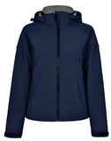 JK34 ASPEN SOFTSHELL HOOD JACKET LADIES'
