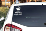 Baby on board car decal