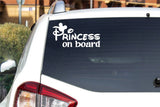 Baby on board car decal