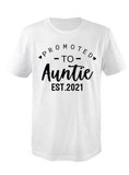 Promoted to Auntie & Uncle Tshirts