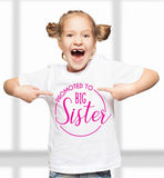 Promoted to Big Sister T-shirt