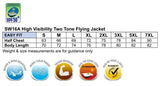 SW16A HI-VIS TWO TONE FLYING JACKET