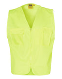 SW41 HI-VIS SAFETY VEST WITH ID POCKET
