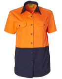 SW63 WOMEN'S SHORT SLEEVE SAFETY SHIRT