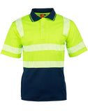 SW73 UNISEX TRUEDRYå¨ BIOMOTION SEGMENTED SS SAFETY POLO