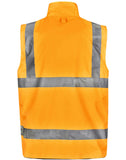 SW77 VIC Rail Hi Vis 3 in 1 Safety Jacket and Vest - Unisex