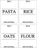 Pantry Stickers/Labels