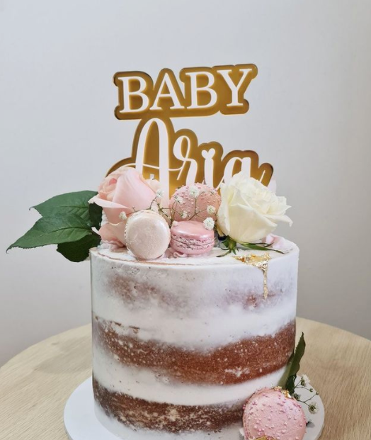 Custom Double Layered Cake Topper