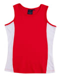 TS17 TEAMMATE SINGLET LADIES'
