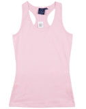 TS21A STRETCH RACEBACK SINGLET LADIES'
