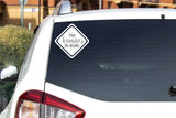 Baby on board car decal