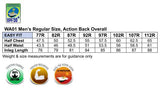 WA01 MEN'S ACTION BACK OVERALL-REGULAR