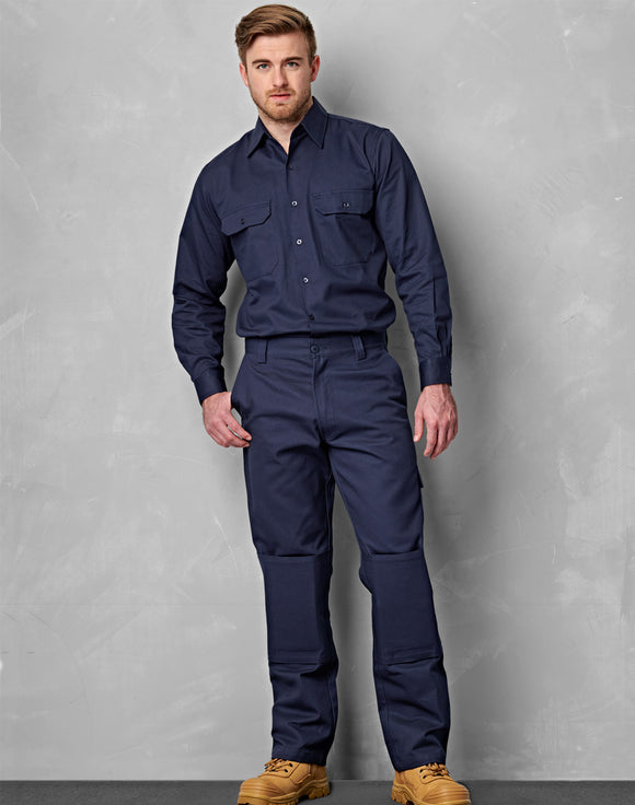 WP03 MEN'S HEAVY COTTON DRILL CARGO PANTS