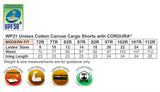 WP21 CORDURA SEMI-FITTED CORDURA WORK SHORTS