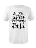 Promoted to Auntie & Uncle Tshirts